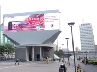 北京火车北站广场P10户外全彩LED显示屏