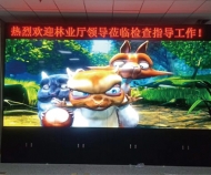 浙江绍兴某政府机关液晶拼接屏